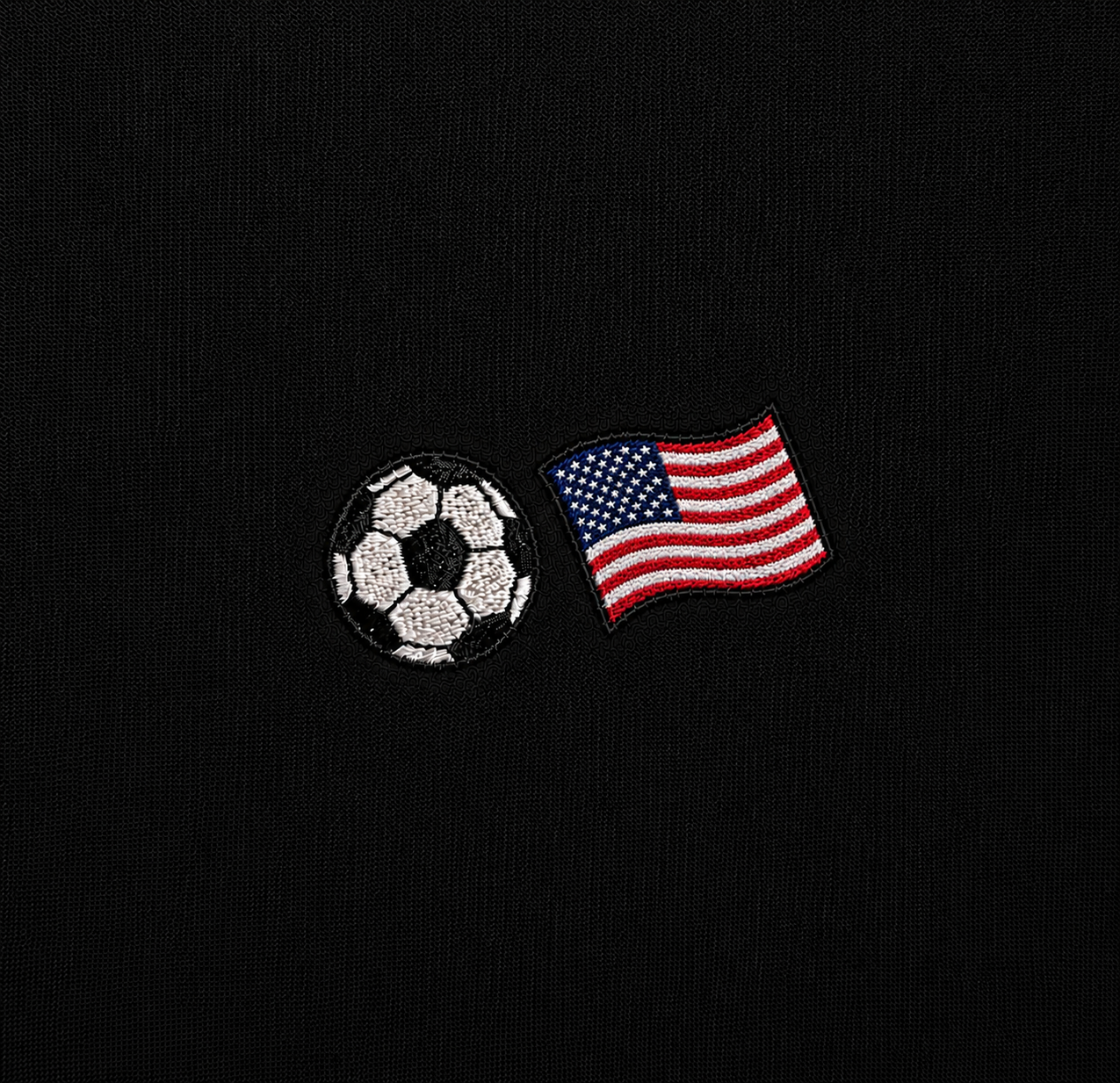 USA Ball and Flag